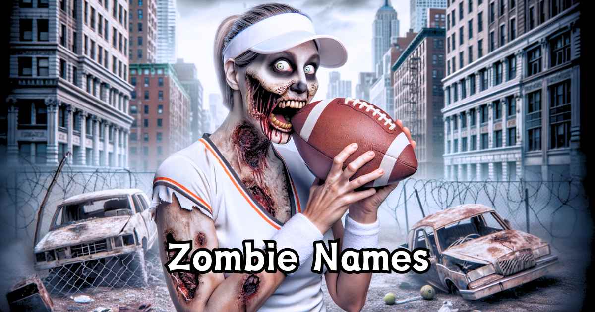 Funny Zombie Names