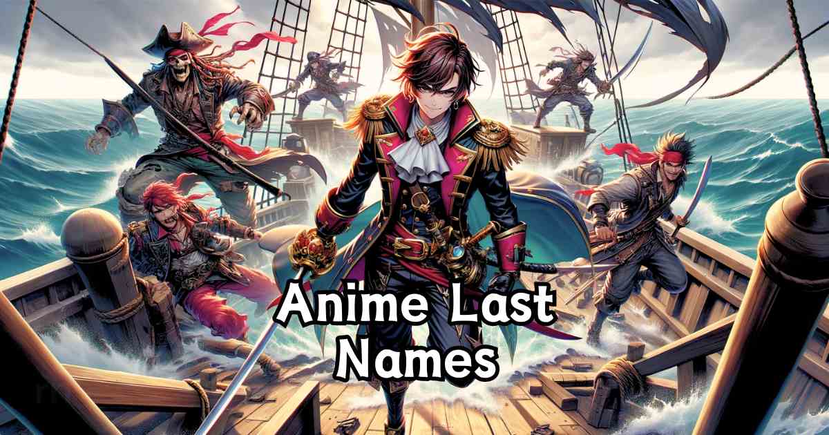 Anime Last Names