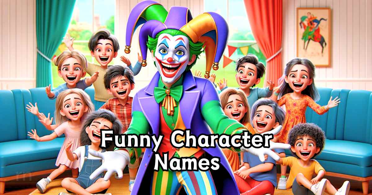 Funny Character Names for Movies or Games