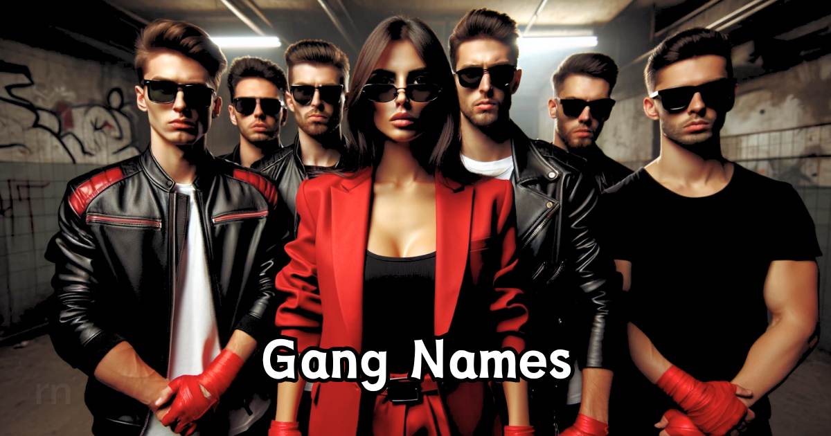 Famous Gang Name Ideas