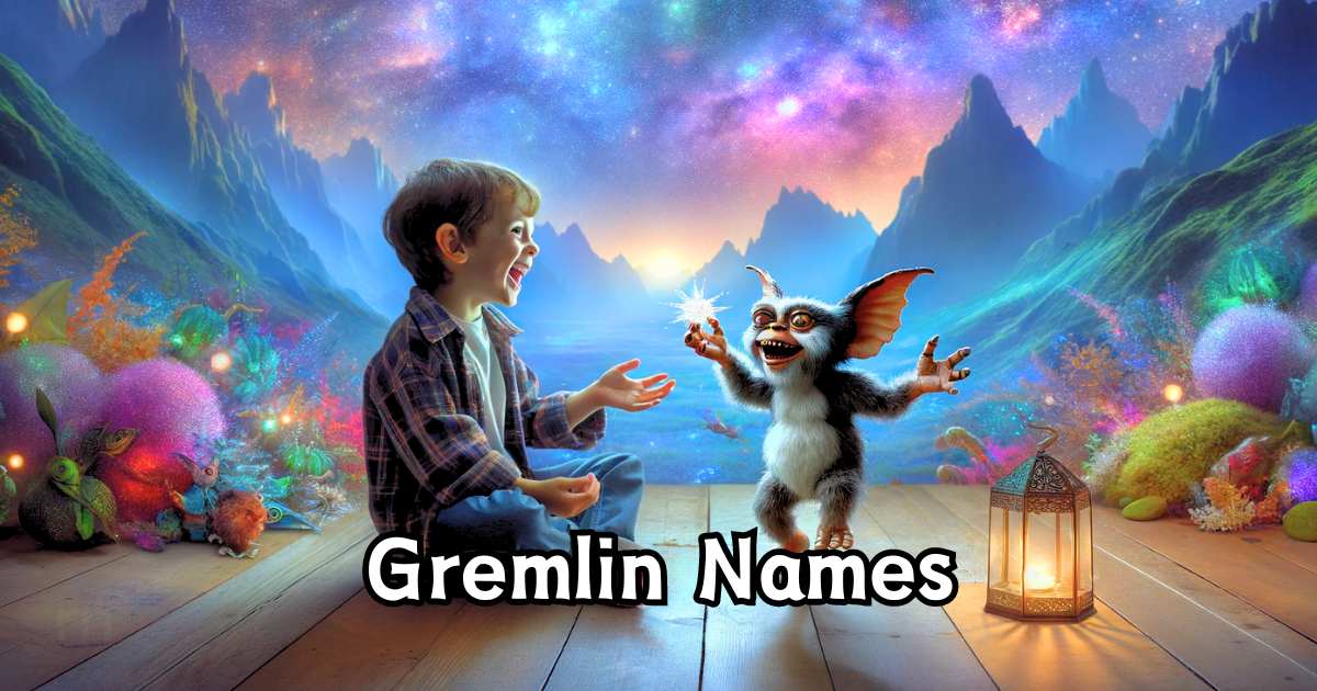 Best Names for Gremlin beyond Gizmo and Spike