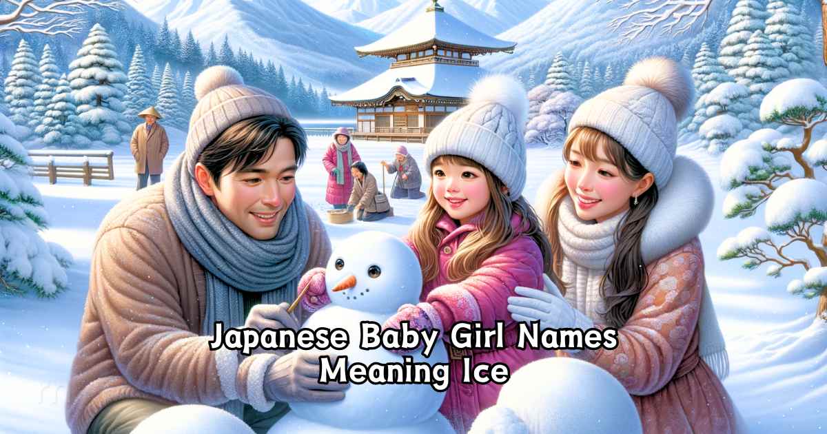 Best Japanese Names Meaning Ice