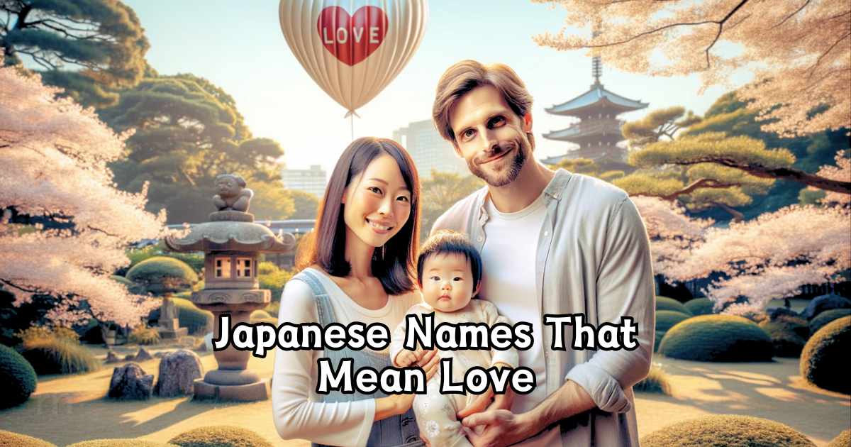 Japanese Names That Mean Love