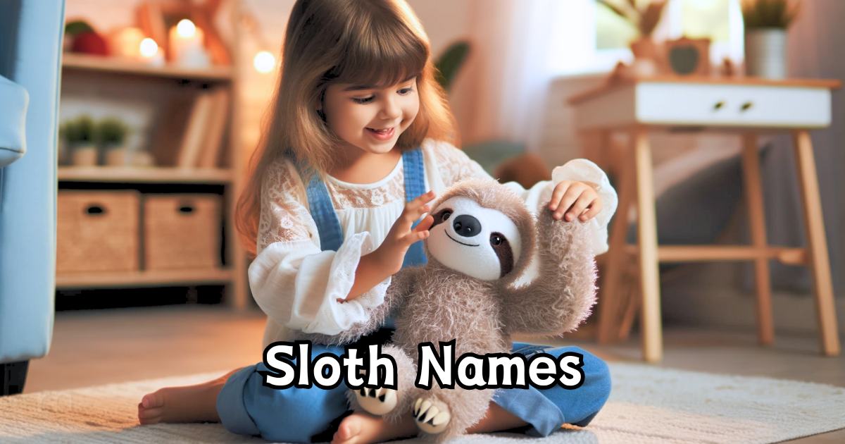 Best Pet Names for Sloth