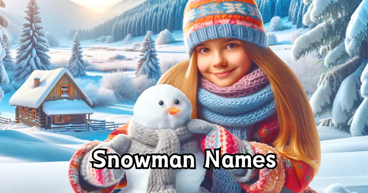 Snowman Names Dazzling Ideas