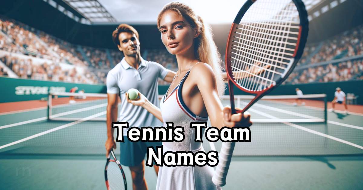Tennis Team Names for Big Leagues