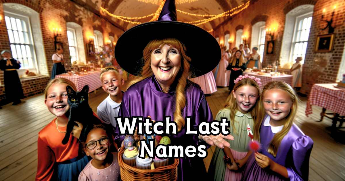 Famous Witch Last Names