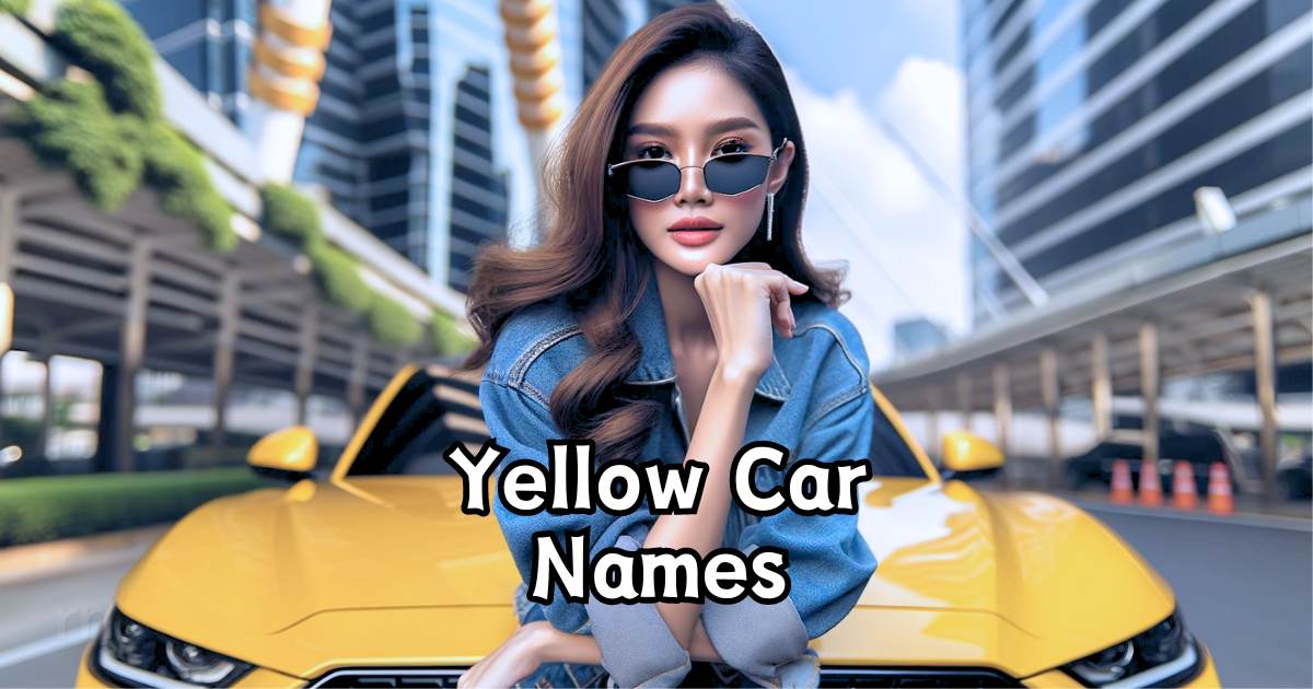 Best Yellow Car Names