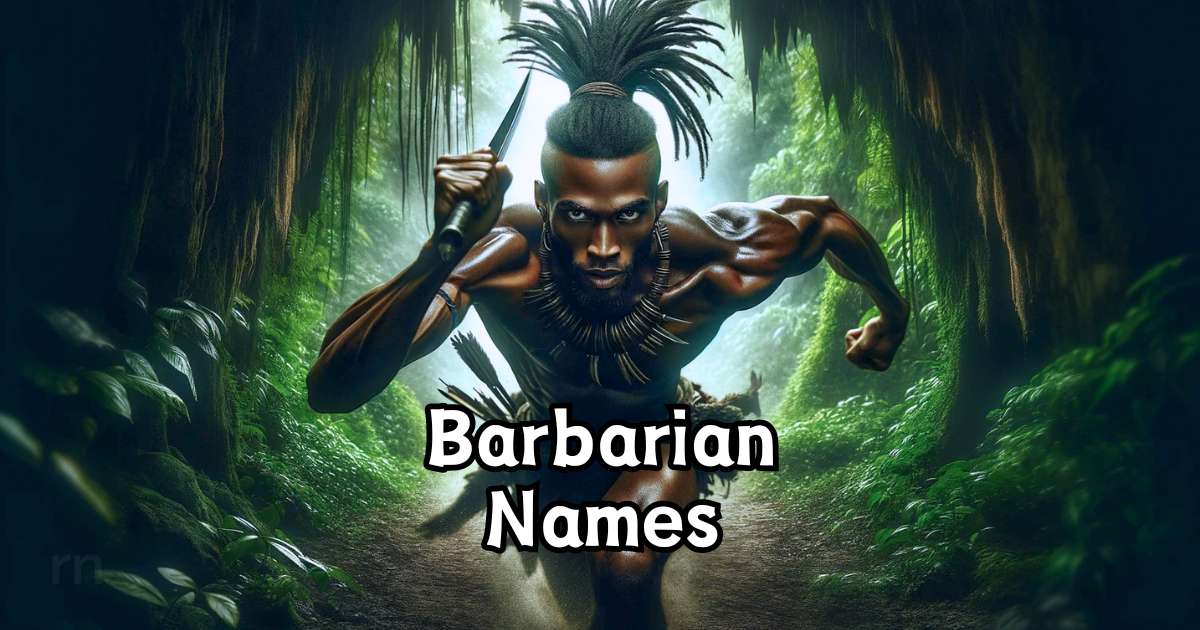 Popular Names for Barbarian
