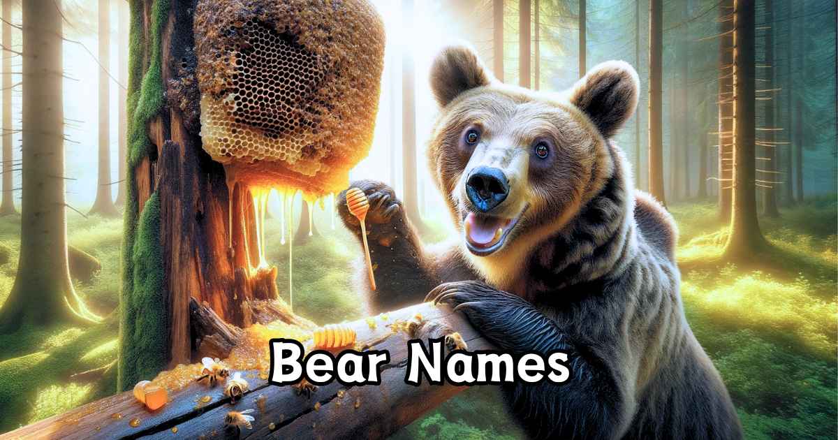 Cute Pet Names For Bears