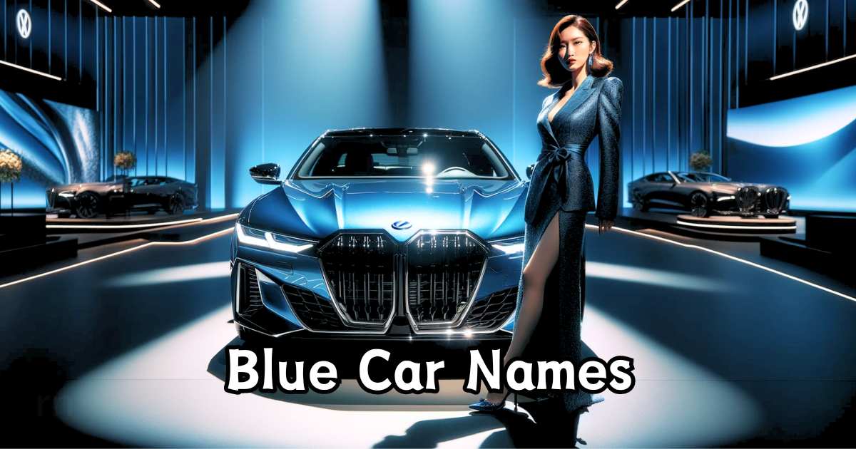 Popular Names for Blue Cars