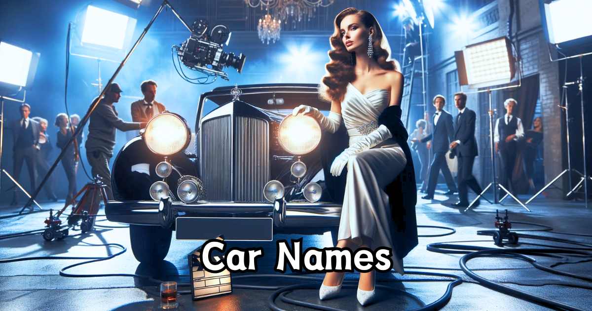Famous Names Ideas for Car