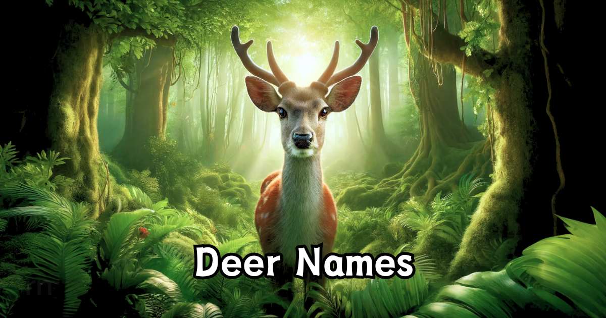 Best Pet Names for Deers