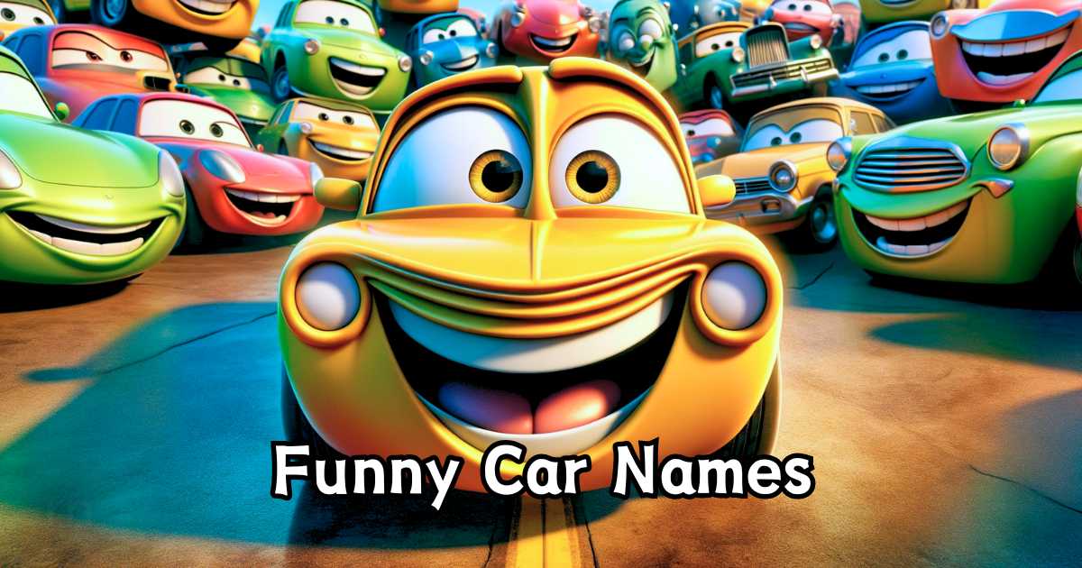 Funny Car Names