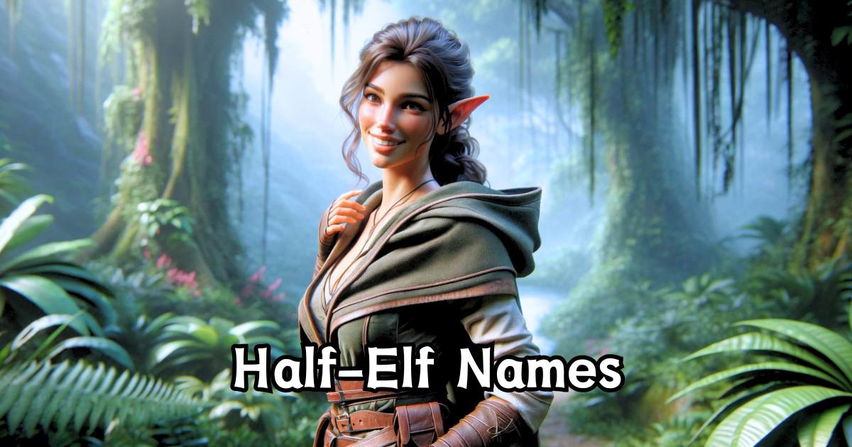 DnD Names for Half-Elf