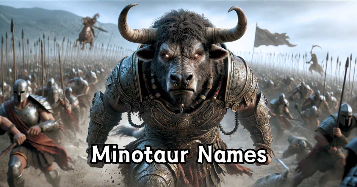 DnD Names for Minotaur