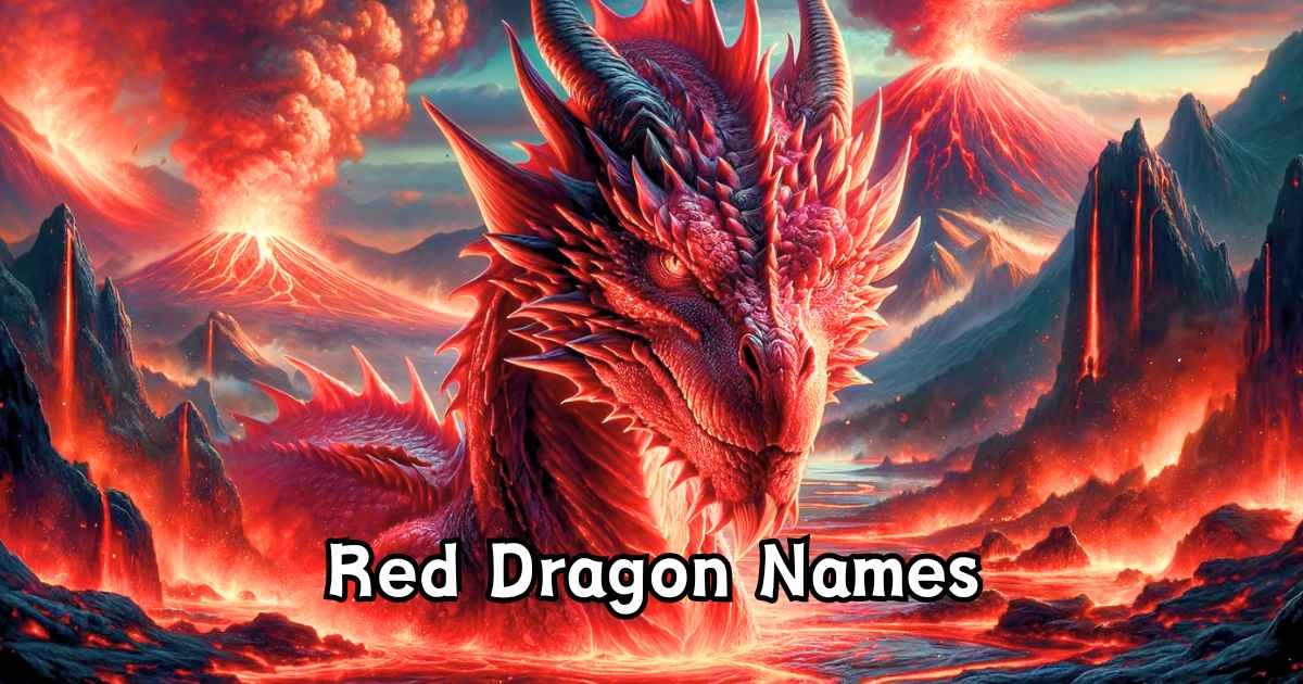 Famous Names for Red Dragons