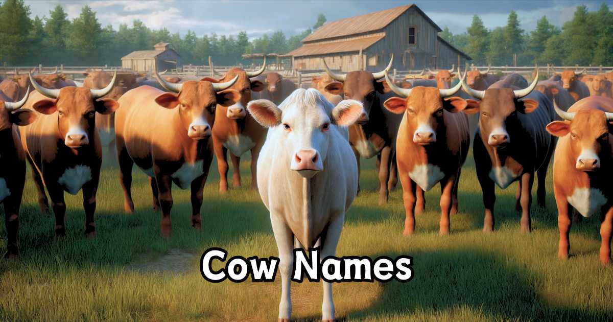 Best Pet Names for Cows