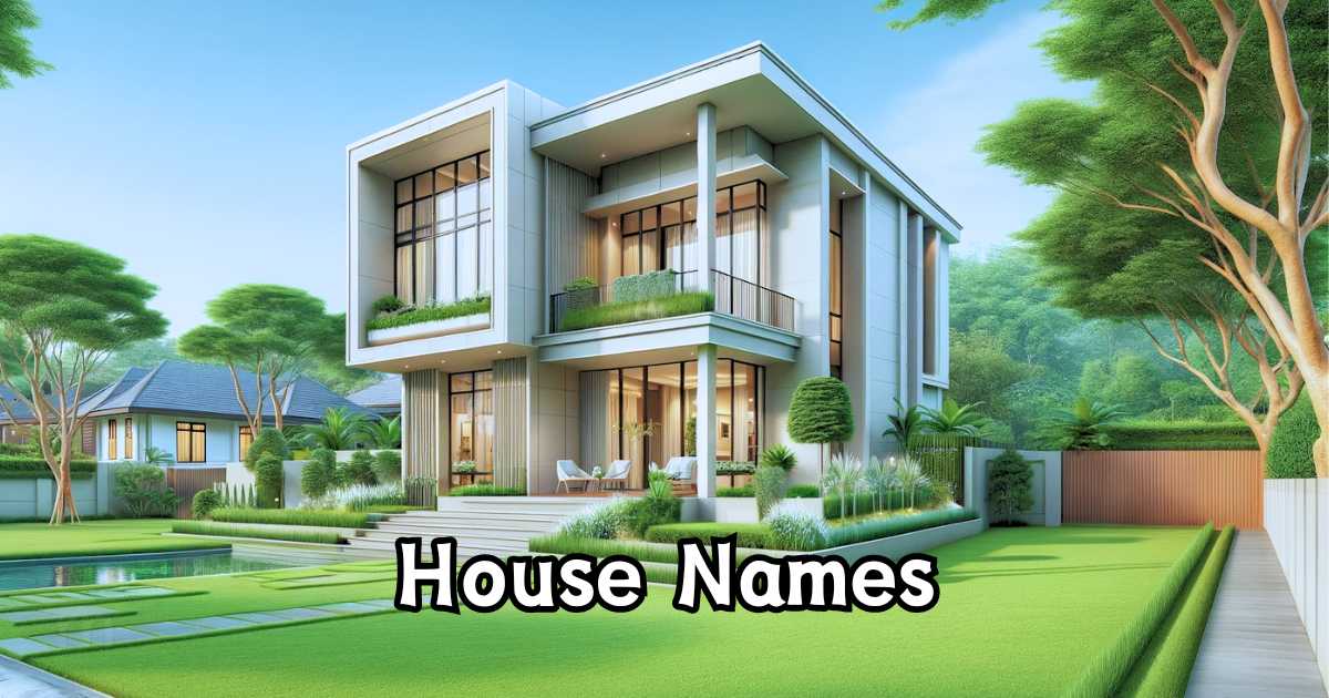Famous Names for House
