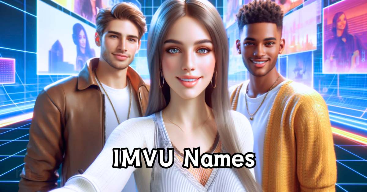 Good Names for IMVU Accounts