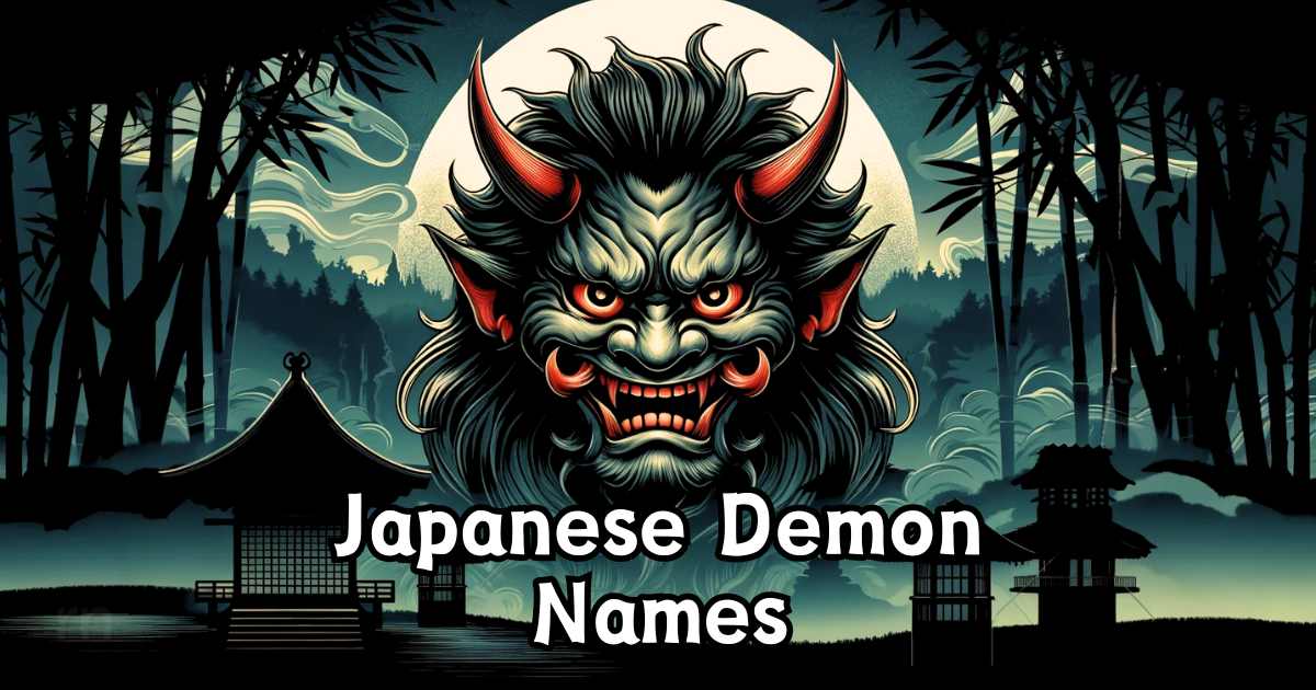 Scary Japanese Names That Mean Demon