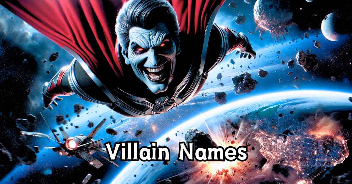 Top Names for Villain