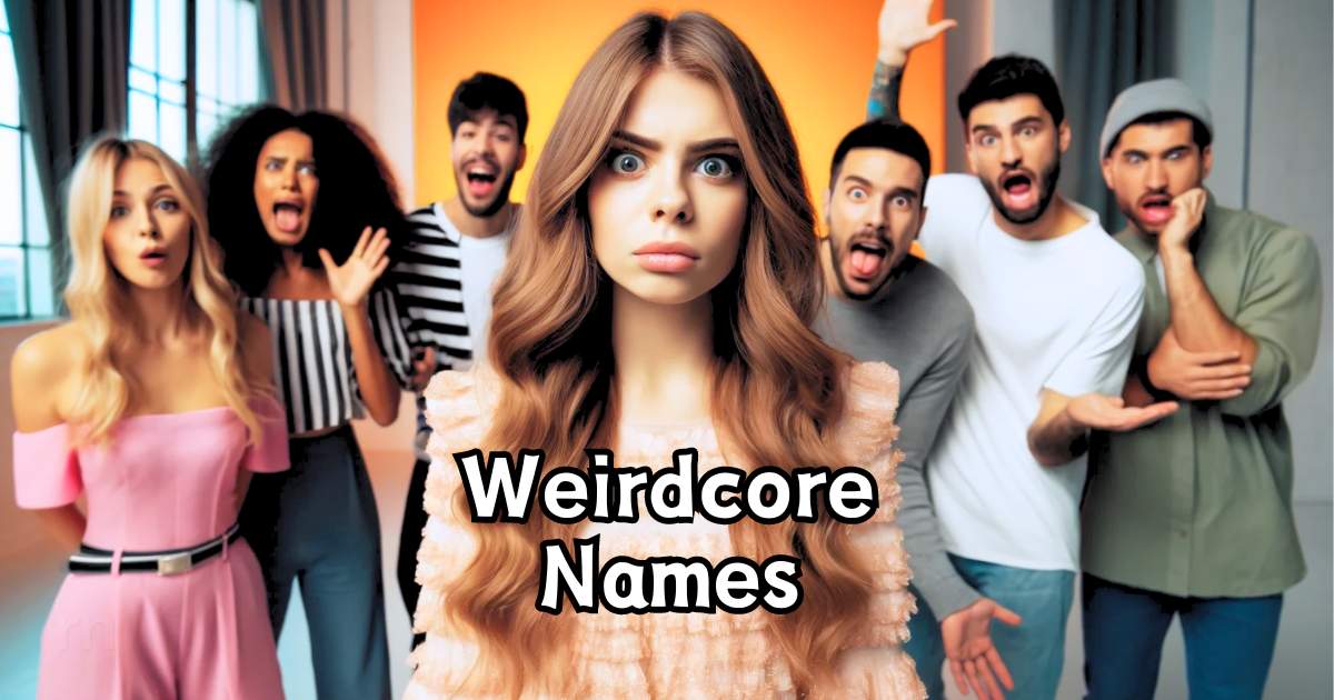 Weirdcore Aesthetic Names
