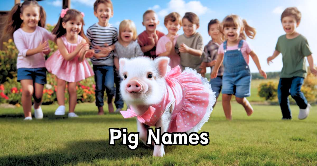 Funny Pet Pig Names