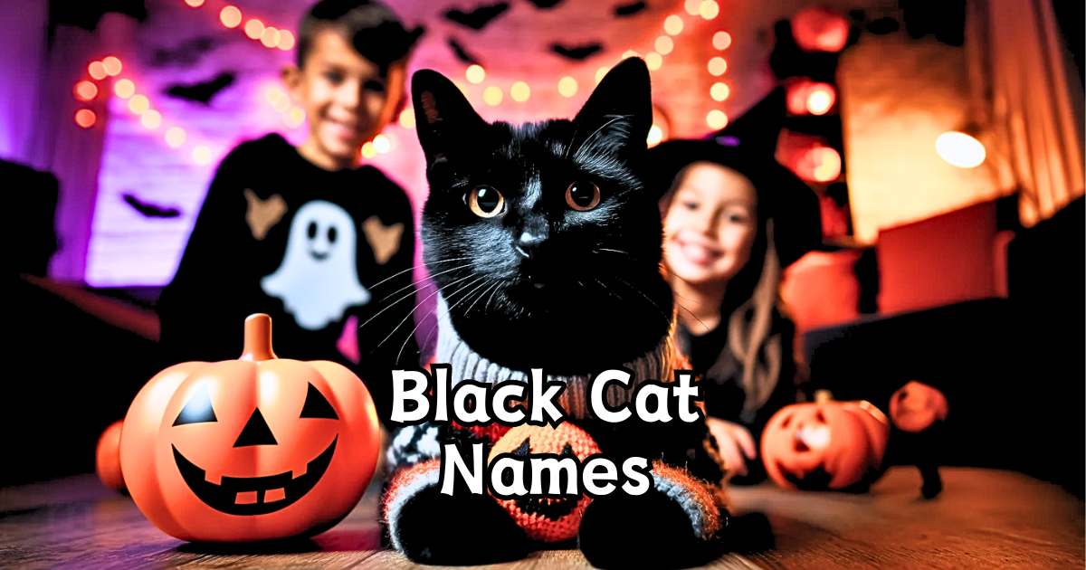Pet Names for Magical Black Cat