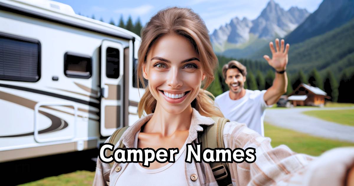 Camper and RV Names Catchy, Funny Ideas