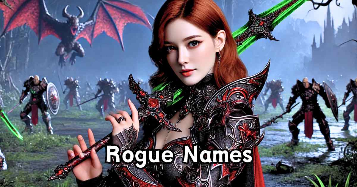 DnD Names for Rogue