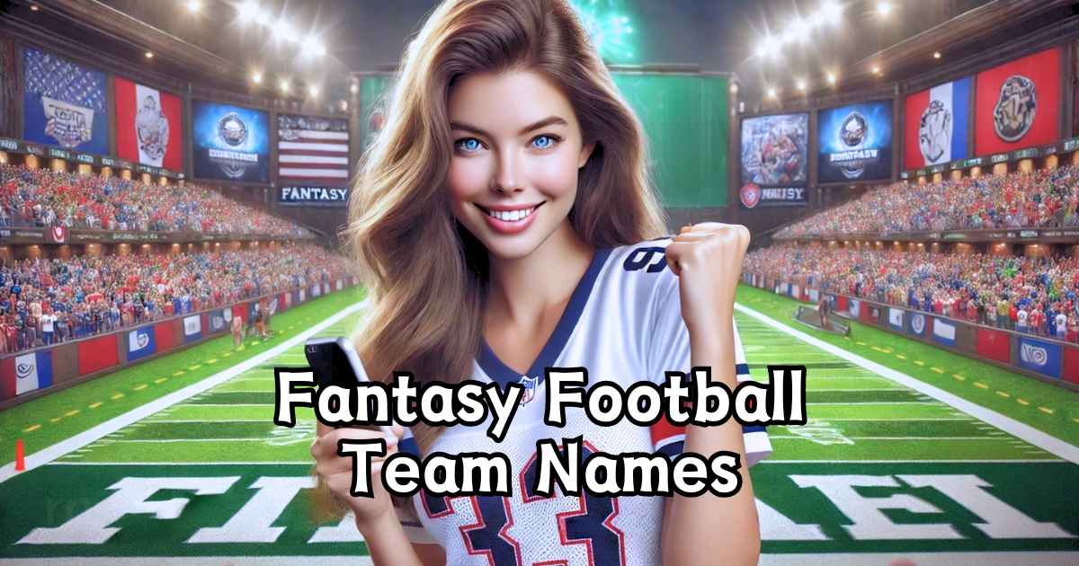 Inappropriate Names for Fantasy Football Team