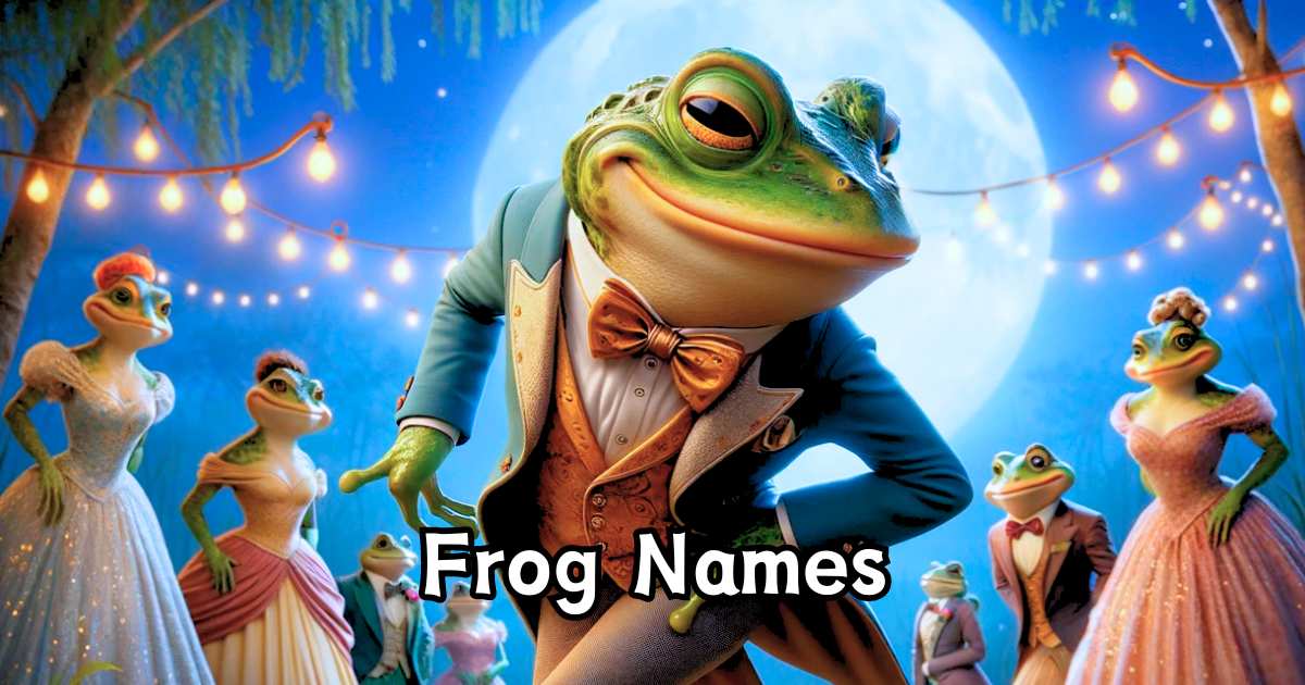 Famous Pet Frog and Toad Names
