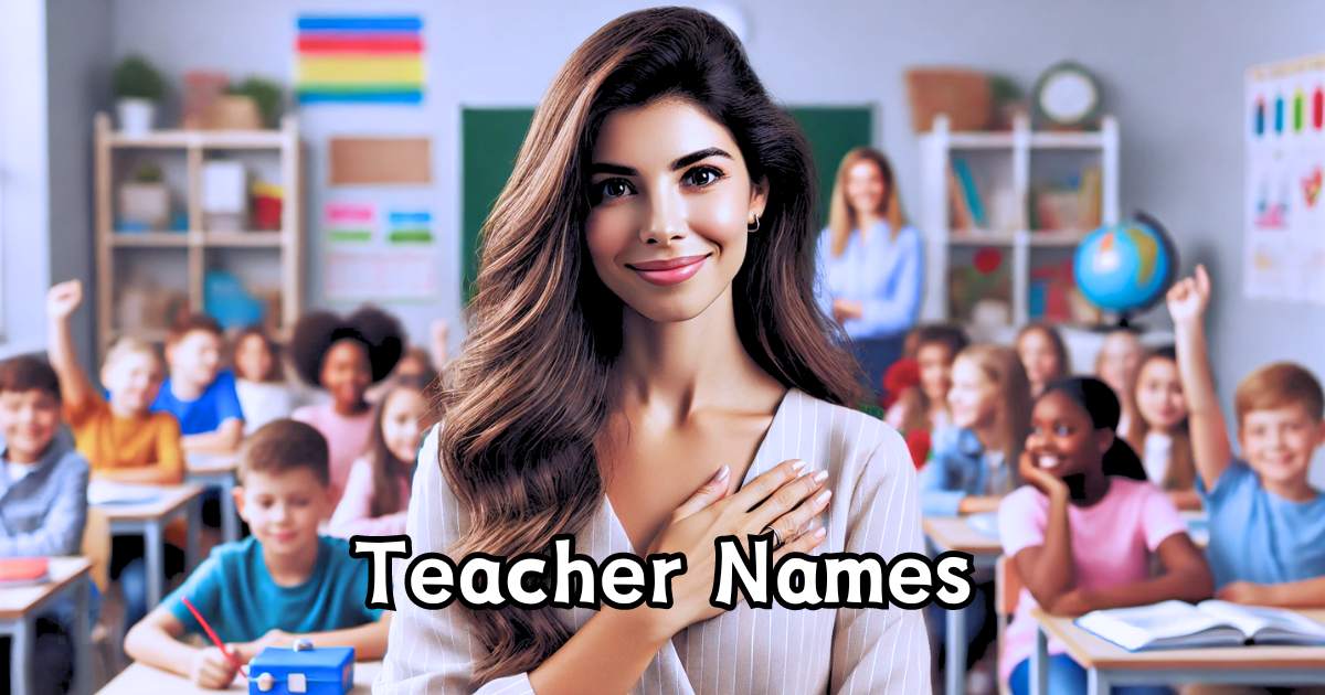 Funny Names for Teacher You Wish You Had in School in 2025