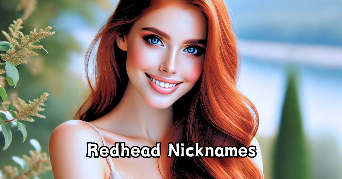 50 Redhead Nicknames Inspired from Most Popular Characters