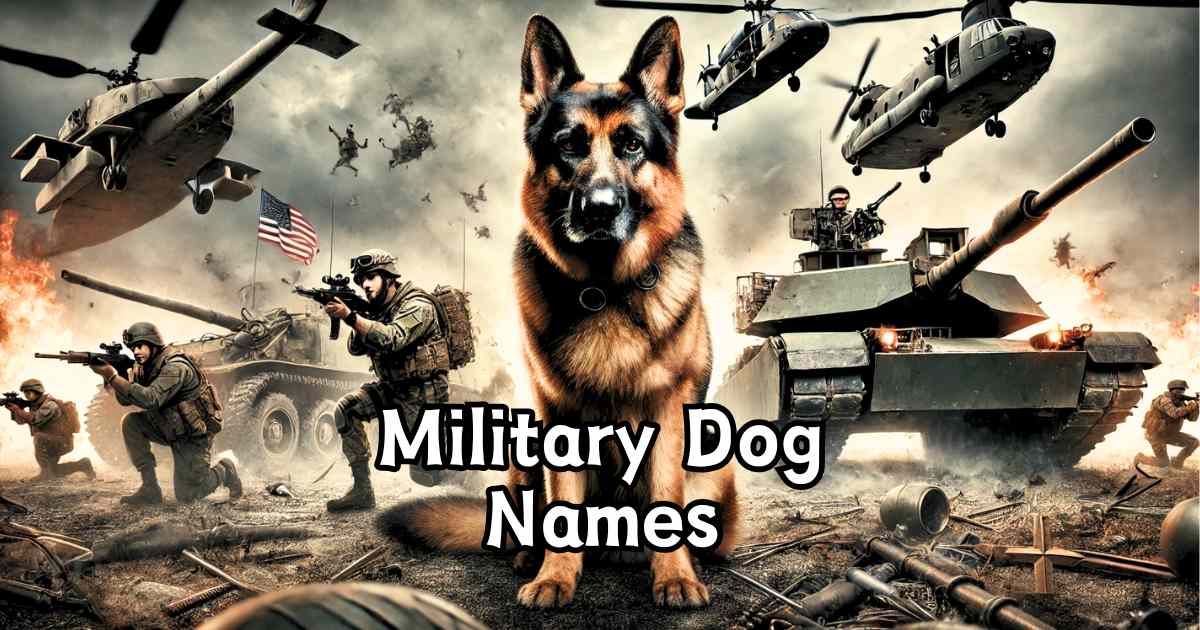 Military Dog Names