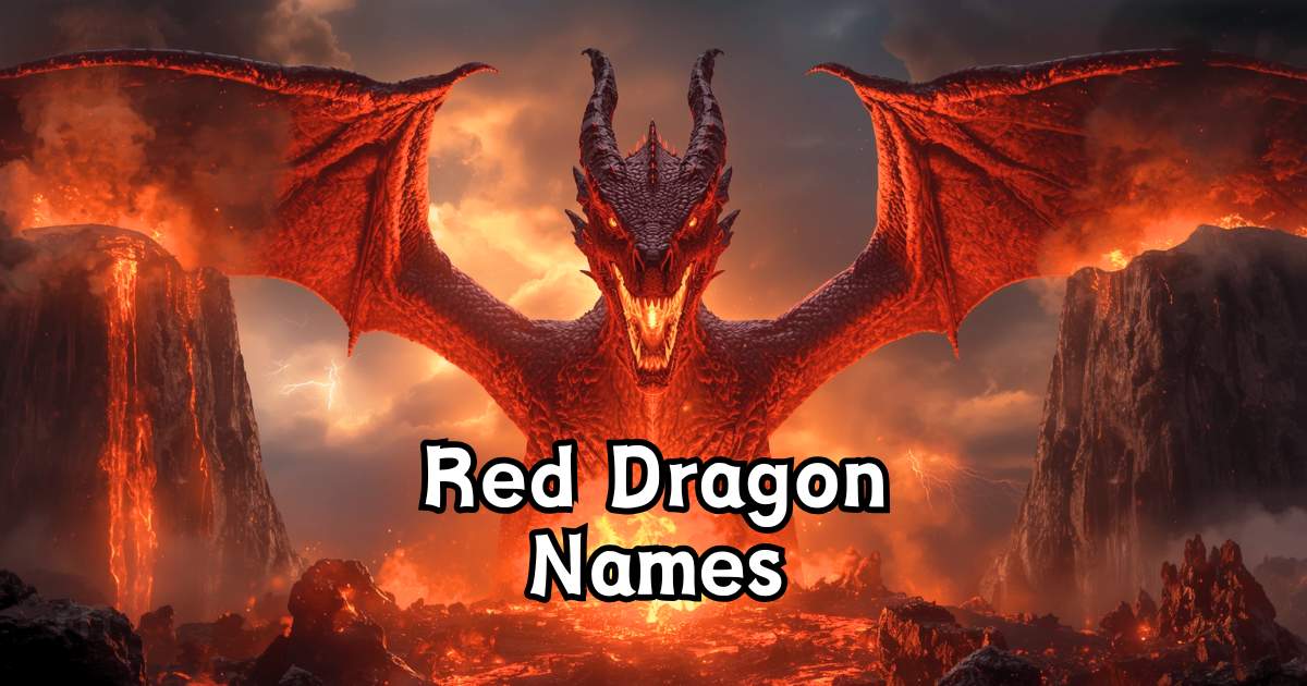 Red Dragon Names