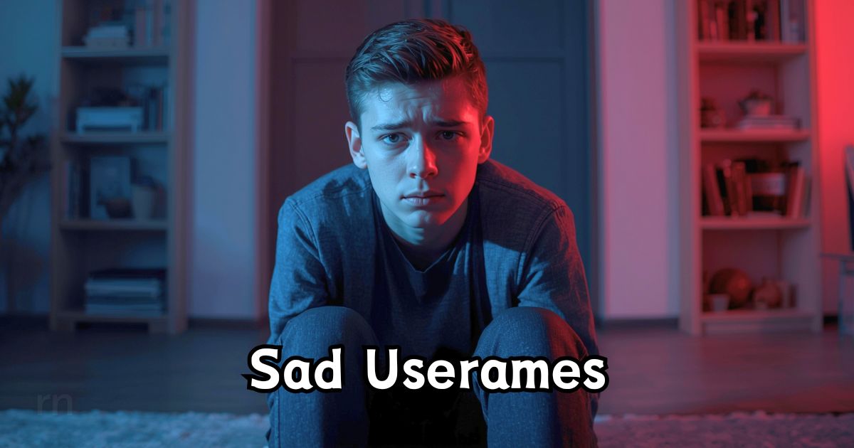 Sad Usernames