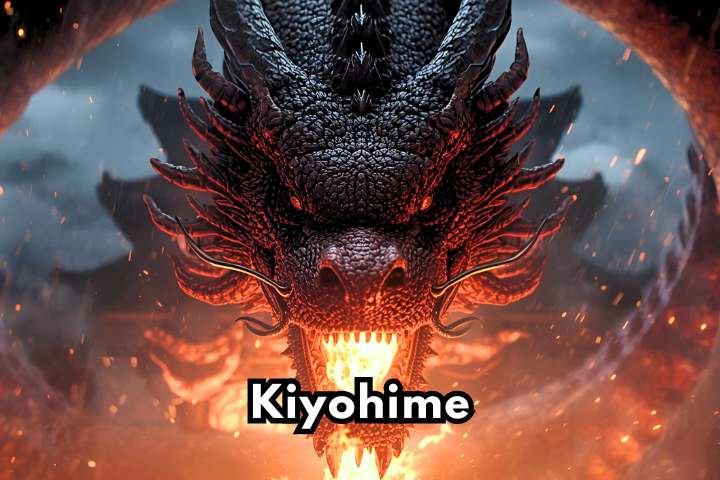 Kiyohime Revenging Woman-Dragon
